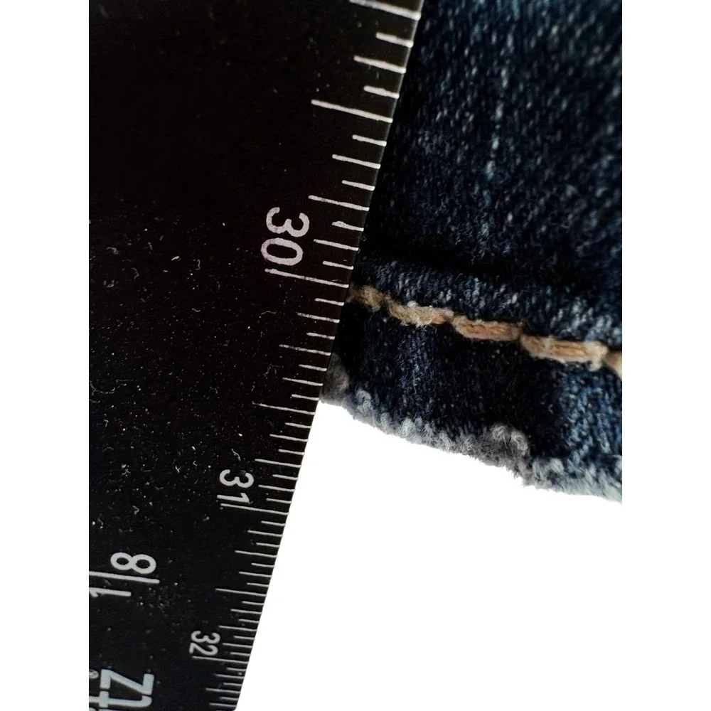Silver‎ Co. Suki Bootcut Jeans Womens 28x32 Blue Denim Dark Wash Embroidered